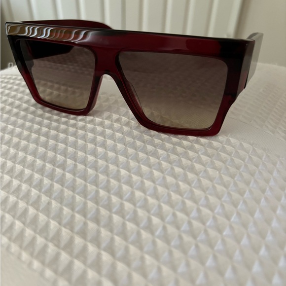 Céline 61MM Exaggerated Rectangular Sunglasses - Picture 3 of 9